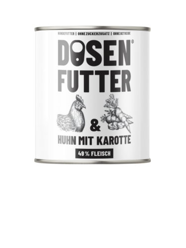 Dosenfutter® HUHN MIT KAROTTE 6x800g