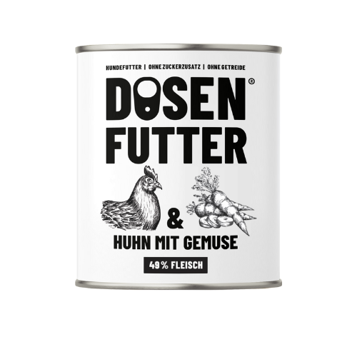 Dosenfutter® HUHN MIT KAROTTE 6x800g